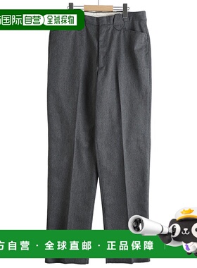 1h可退 日本直邮MASSES 男士 西式工装西裤 深层褶皱设计 25BWEST