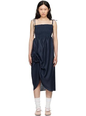 Sleeper|海军蓝 Atlanta 长裙