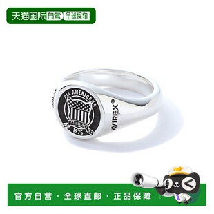 1h可退 日本直邮AVIREX 男女同款SIGNATURE银戒指 7835982001配饰