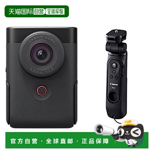 Vlog 相机 紧凑型 日本直邮 拍摄 黑色 Canon V10 PowerShot