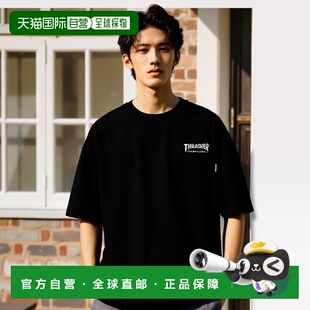 1h可退 日本直邮THRASHER男女通用口袋设计短袖上衣 TH25SU05