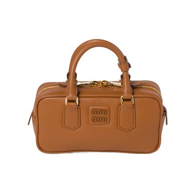 MIU MIU 女士斜挎包 5BB142ACR3VOONF0046 CO 棕色 Arcadie单肩包