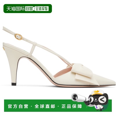 香港直邮valentino 华伦天奴 女士 灰白色 Bowow Slingback Kidsk