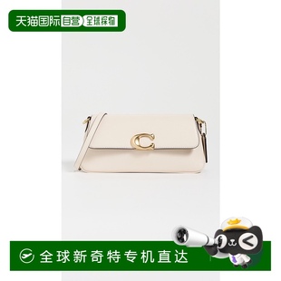 潮奢Coach蔻驰女包女士RefinedJet小牛皮肩 1h可退