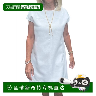 自营 jade白色 Stitches 紧身连衣裙 - 白色 美国奥莱直发
