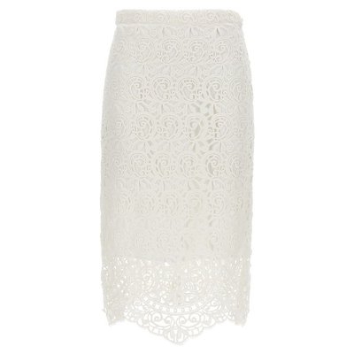 BURBERRY 女士半身裙 8067787OPTICWHITE SS2023 白色