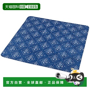 【日本直邮】鹿牌 野餐垫 145x145cm 藏青色渐进式 UB-3049坐垫