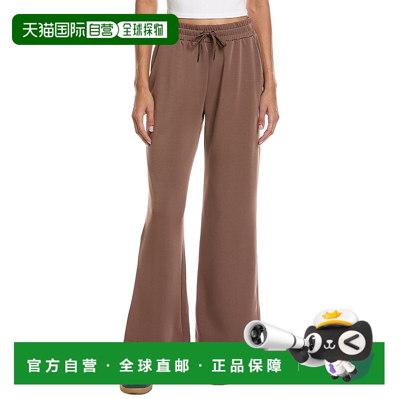 自营Vintage Havana Luxe Cloud Wide Leg Pant - brown 美国奥莱