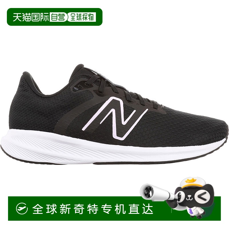 日本直邮New Balance 女士跑步鞋黑色 x 粉色 脚宽：D W413PP2D