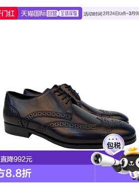 香港直邮Giorgio Armani 徽标休闲商务鞋 X2C337XAT29男鞋休闲鞋