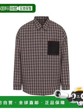 香港直邮MARNI 男士衬衫 CUMU0061S7UTWA35CHM29MAROON AW2025