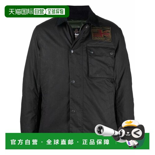 1h可退 香港直邮Barbour 男士夹克 MWX1853BK51 AW2026 黑色 Casu