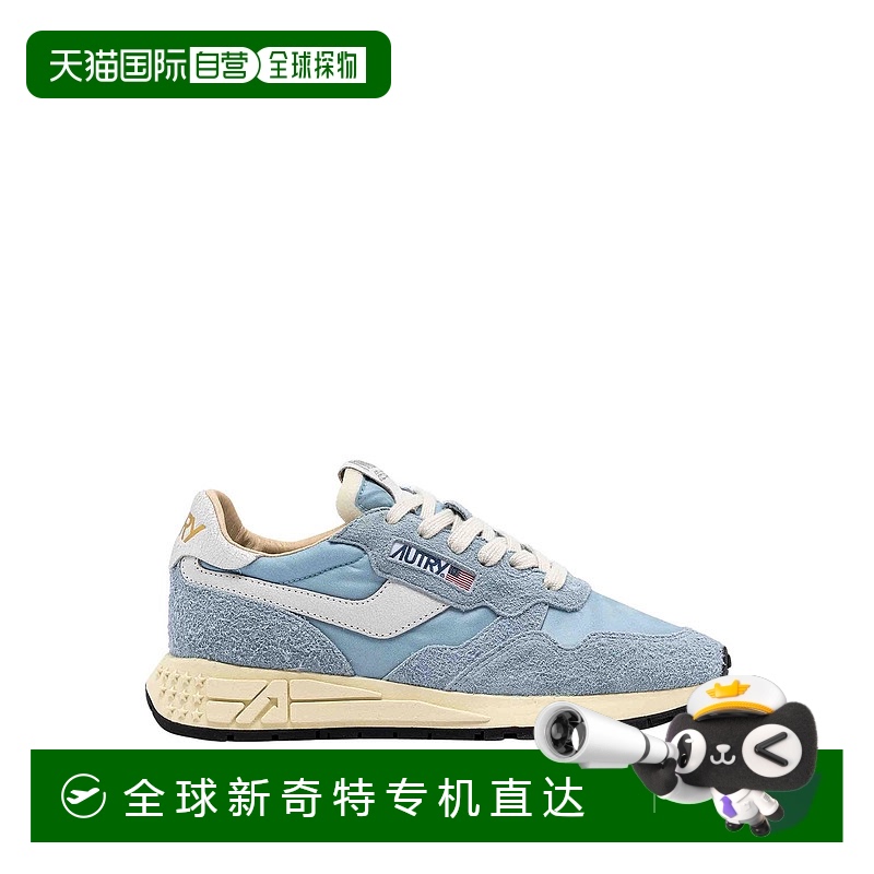 1h可退香港直邮AUTRY女士运动鞋 WWLWNC15WHT SS2025蓝色 Snea