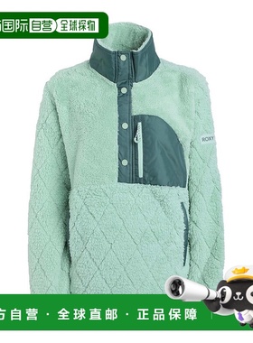 1h可退 香港直邮潮奢 Roxy 女士 运动衫 green绿色 舒适时尚卫衣