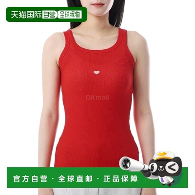 韩国直邮Baserange 我的红色心形坦克（TOHT-RB-SU25） 无袖的