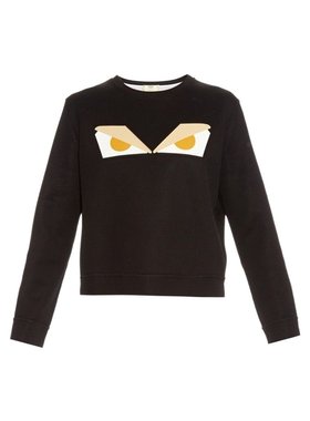 GUCCI 男士针织毛衣 475532XJBB71093 AW2019 灰色 小鹿logo卫衣