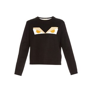 男士 灰色 针织毛衣 AW2019 小鹿logo卫衣 475532XJBB71093 GUCCI