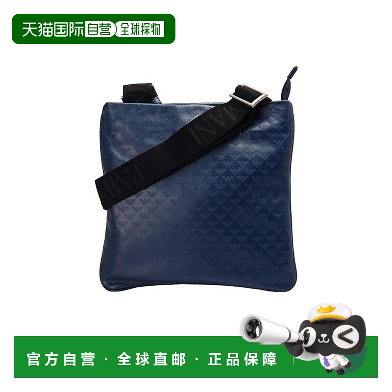 香港直邮Emporio Armani 满logo印花斜跨包 YEMF24YC043