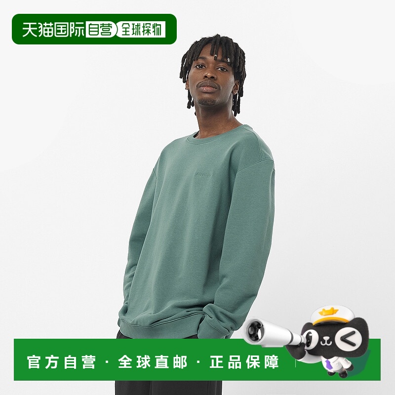 日本直邮Salomon 男士LOGO PRIDE圆领套头卫衣 [salomon-logo-pri