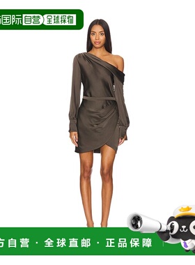 1h可退 香港直邮Simkhai 女士 Cameron 单肩迷你连衣裙 5241080Q