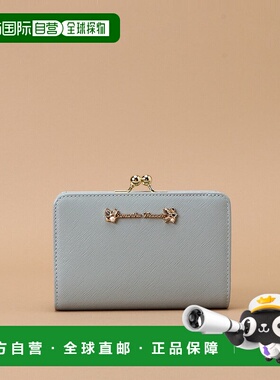 日本直邮Samantha Thavasa 拉梅皮革口金折钱包 [SA1720DW77747]