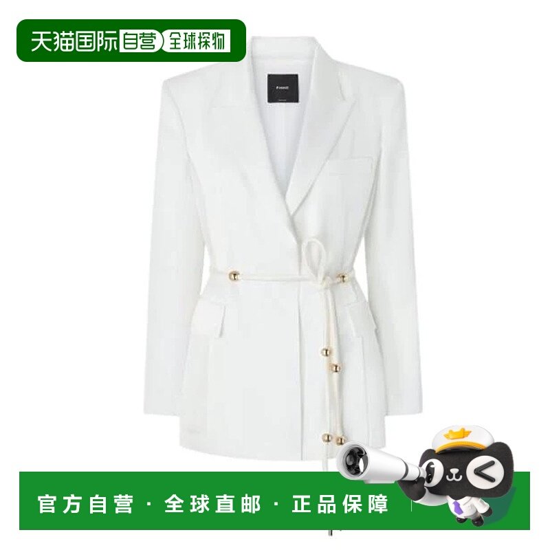 香港直邮PINKO 女士外套 CARILLON105604A2RAZ04 AW2025 白色