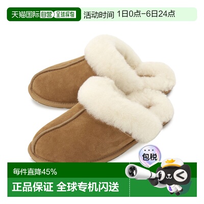 1h可退 韩国直邮UGG 1143953 CHE 女士 拖鞋羊毛半拖鞋毛拖鞋女鞋