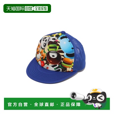 日本直邮A BATHING APE 儿童 3D米洛全朋友网眼棒球帽 2M30380005