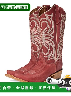 1h可退 【美国直邮】corral 女士 靴子皮鞋女靴高筒靴