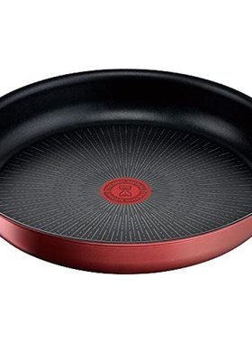 日本直邮T Fal特福 炒锅 28cm Inginio Neo电磁炉 红色L38306