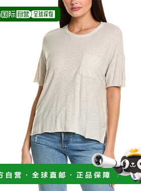 自营 James Perse口袋T恤-白色 美国奥莱直发