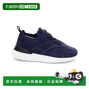 Tod 蓝色 拉链运动鞋 美国奥莱直发 80A 自营