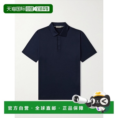 香港直邮Canali 康钠丽 男士 棉针织Polo衫 MJ00002T0861300