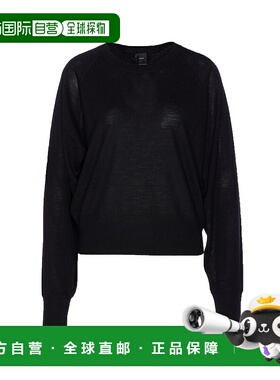 香港直邮PINKO 女士卫衣 105417A2PUZ99 AW2025 黑色 Lanzarote S
