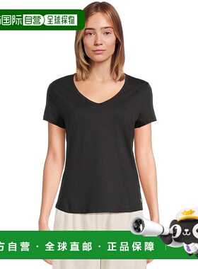 自营Toad&Co Marley T-Shirt Women's  Black Stretch Short Slee