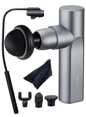 日本Atex美津浓肌筋膜释放枪灰色小巧耐用AX-HXL236gr