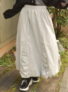 1h可退 日本直邮axes femme 女装 蓬蓬裙 飘逸立体A字设计 TE291X