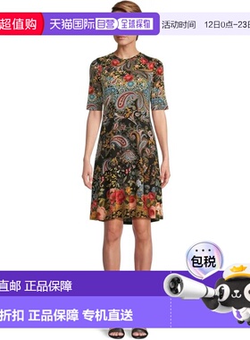 自营Johnny Was Women's Janie Favorite Mock Neck Dress, Leto