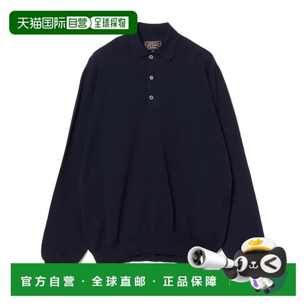 日本直邮BEAMS WILLIAM LOCKIE 针织Polo衫21G纯棉针织衫