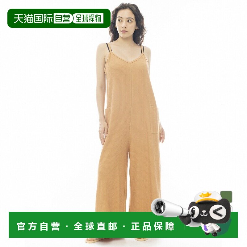 日本直邮BILLABONG 女士沙滩裤 连体短裤 提花罗纹款 BF013710图片