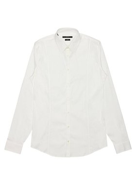 GUCCI 男士衬衫 307640262429000 SS2021 白色 长袖衬衫