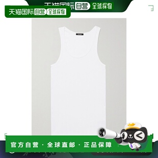 香港直邮Tom 男士 Ford 福特 罗纹棉质莫代尔混纺背 汤姆 1h可退