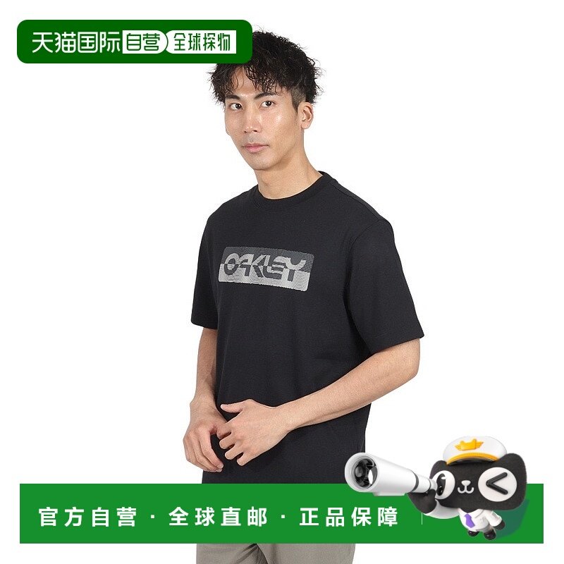 日潮跑腿Oakley欧克利 男款DUALITY B1B 短袖 T 恤  black L新款