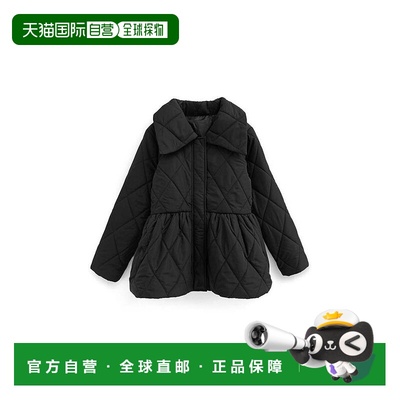 日本直邮日潮 GRL 绗缝 peplum 夹克 kd88羽绒服