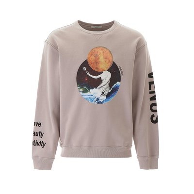 VALENTINO 21SS SOUL PLANETS印花卫衣 Men