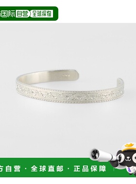 日本直邮agete 阿卡朵银手镯 银色 均码 独特设计 时尚流行配饰