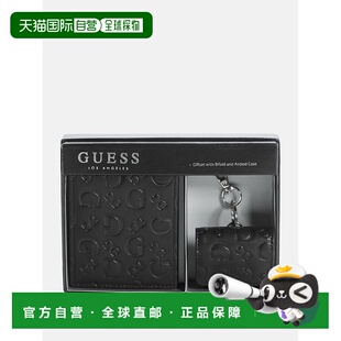 自营guessDebossed Wallet & Airpod Case Gift Set 美国奥莱直发