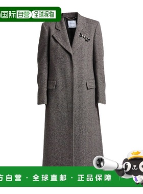 香港直邮Blumarine 蓝色情人 女士 大衣 black黑色 舒适时尚