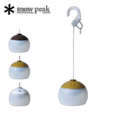 日本直邮Snow Peak ES-070 灯笼防灾照明灯电池 LED 悬挂独立式可