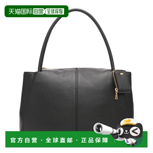 自营 dknySabina Tote - 黑色/金色 美国奥莱直发唐可娜儿斜挎包